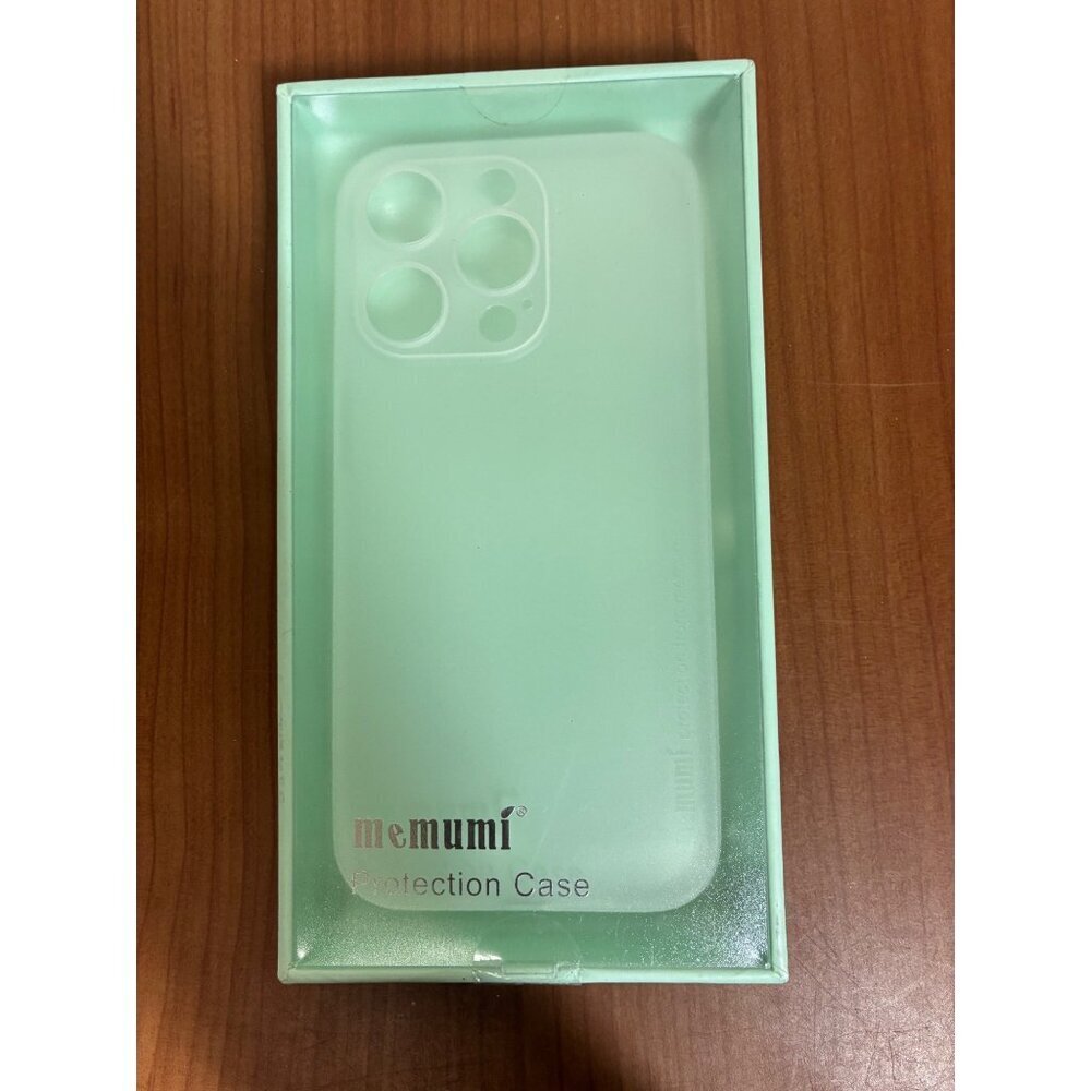 Cell Phone Case for iPhone 14 Pro Matte Translucent White